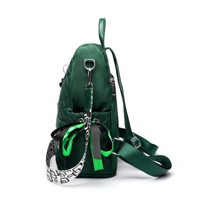 Xadrez mochila portátil anti roubo à moda casual daypack viagem negócios faculdade escola bookbag para as meninas das mulheres mochilas verdes