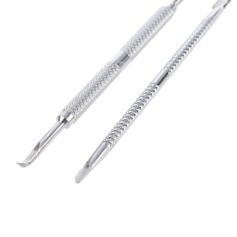 2 nail art stainless steel pusher remover tool