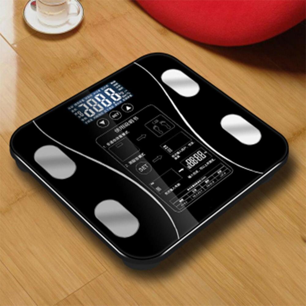 Digital Body Fat Scale Bathroom Health Analyser Electronic Smart Weighing Scales