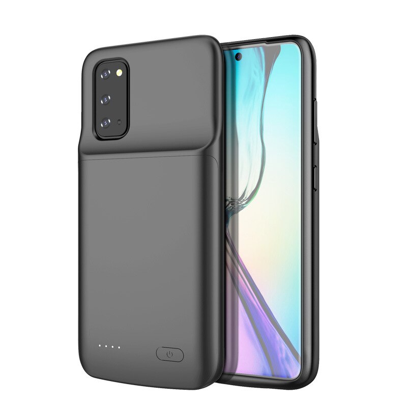 Telefoon Batterij Lader Case Voor Samsung S20 S20plus S20Ultra S21 S21plus S21ultra Dunne 6000Mah Batterij Opladen Case Power Bank: s20  4800mAh