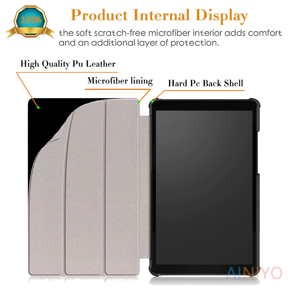 Pokrywy skrzynka dla Lenovo Tab M7 TB-7305F TB-7305X TB-7305I Tablet pokrywa dla Lenovo Tab M7 Slim magnetyczny składany futerał