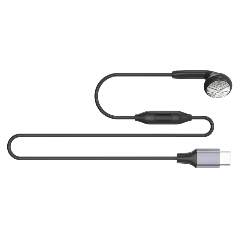 Auriculares internos DXAB lado con Cable micrófono integrado, compatibles con mayoría los dispositivos