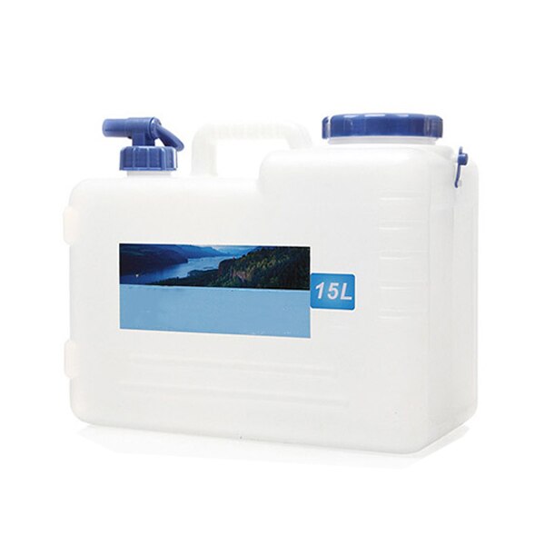 Réservoir D'Eau Portable 110L Avec Robinet – Conteneur Camping Voiture Qualité Alimentaire HDPE, Robuste Et Étanché
