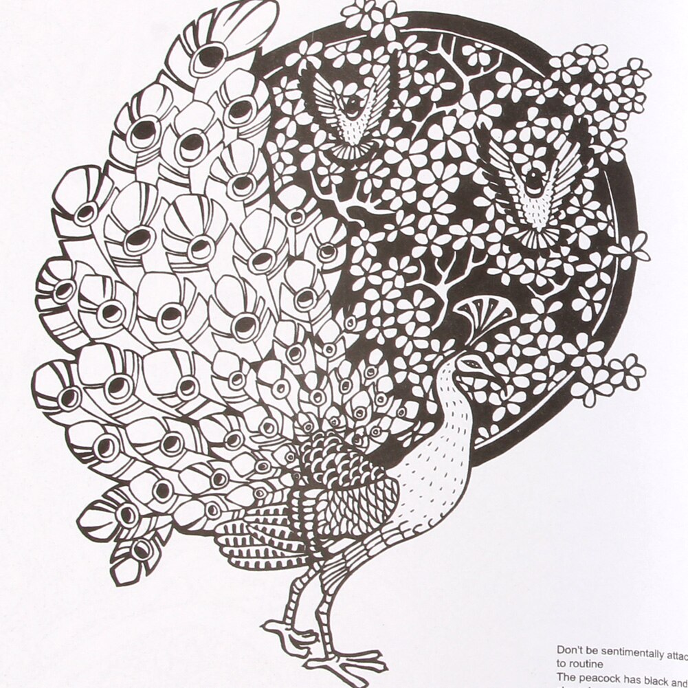 English Adult Graffiti Books Wonderland Exploration Coloring Book