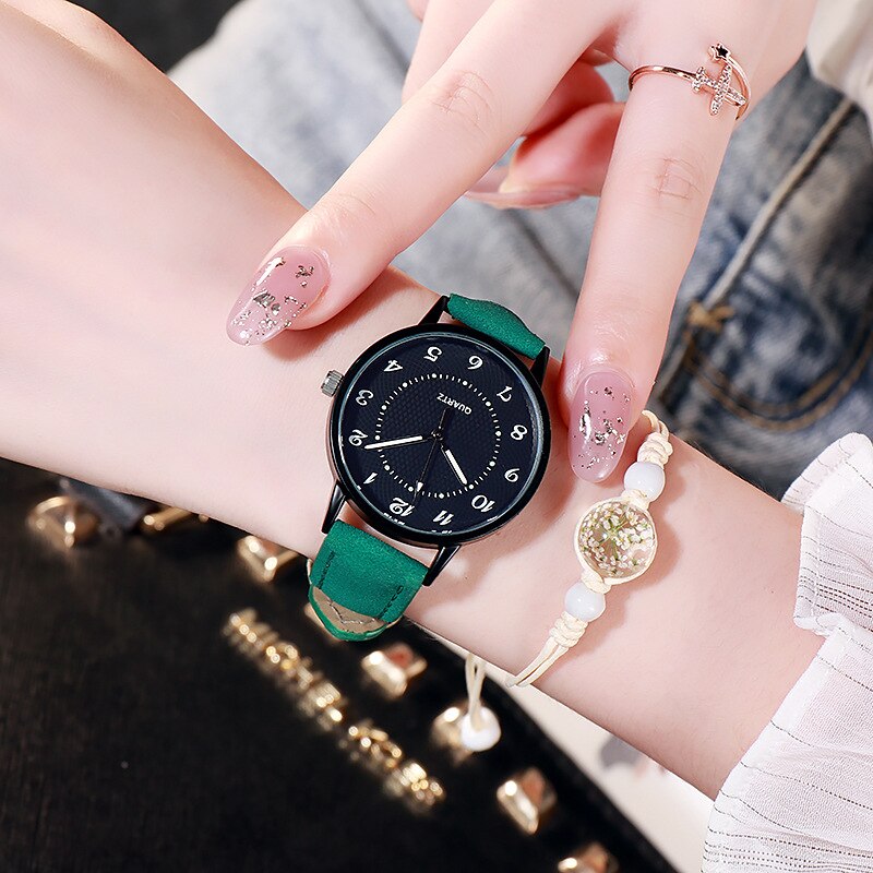 Nouvelle Montre À Quartz pour femme Décontracté Lumineux Etanche Montre