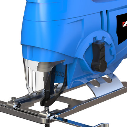 550W Electric Jigsaw Woodworking Electric Jigsaw Metallic Timber Plasterboard Cutting Tool, 10 Saw Blades