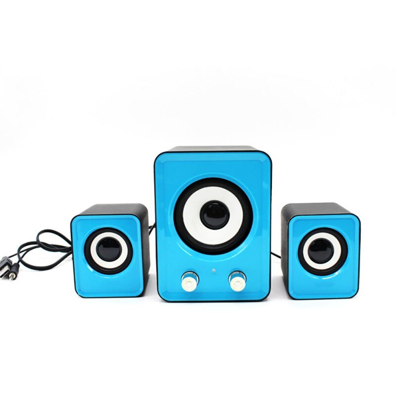 PC Speakers Stereo Geluid Multimedia USB Powered Voor Laptop En Computer