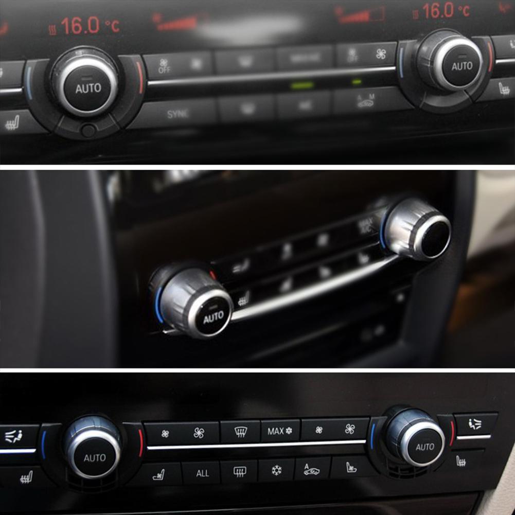 Botones de ajuste de temperatura para aire acondicionado A/C, botones de Control de aire acondicionado para BMW F10 F07 F02520 525 528 535GT 730 740