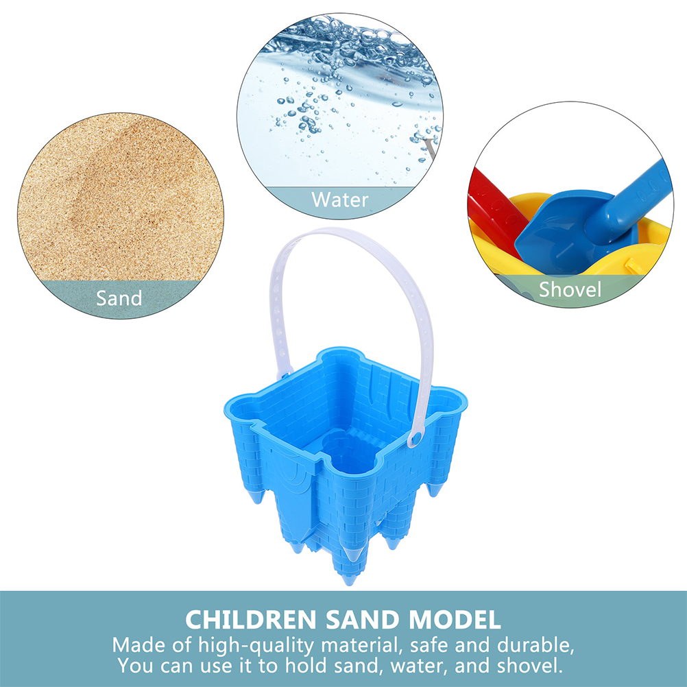 3Pcs Plastic Sand Toys Kids Beach Sand Toys Summer Beach Toys Children Sand Molds Toys