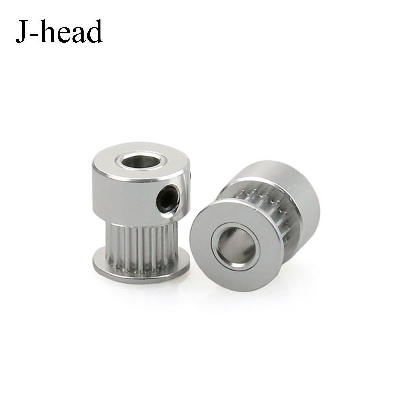 J-head GT2 poulie de distribution 16 dents 2GT 20 dents alésage en aluminium 5mm 8mm roues synchrones pièce d'engrenage pour largeur 6mm 10mm