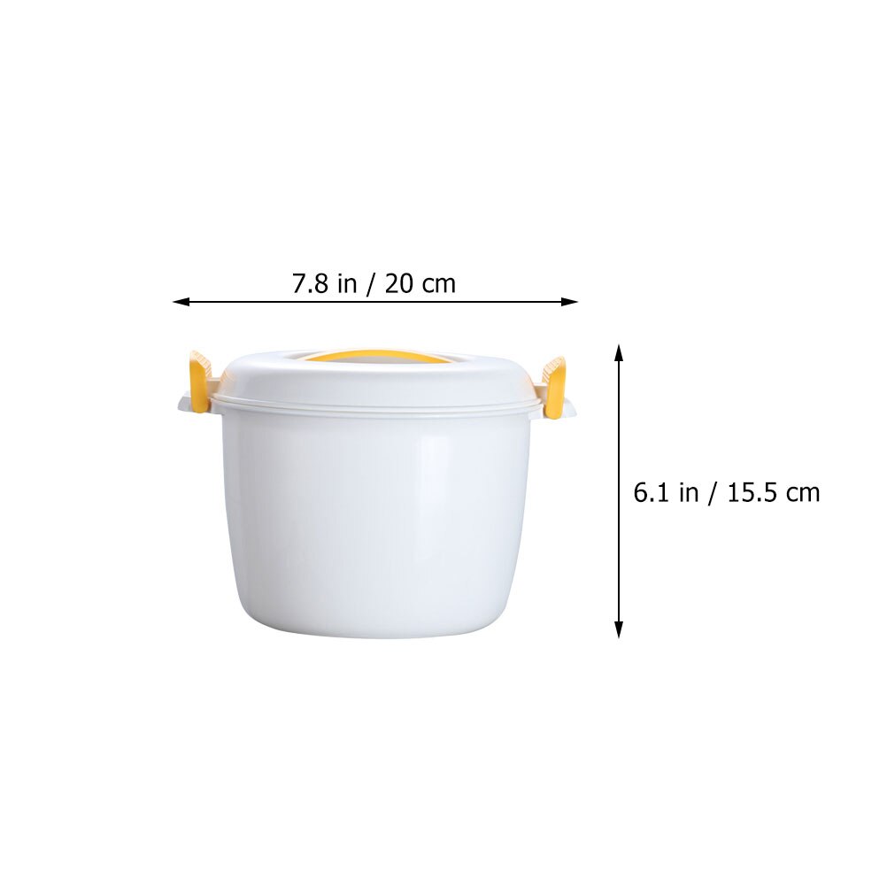 Olla arrocera para microondas, práctica olla arrocera multifuncional para microondas