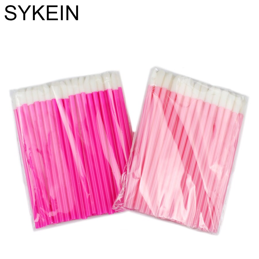 50 Stuks Wegwerp Lip Borstel Wimperborstels Wimpers Micro Borstels Wimper Extension Applicator Cleaner Beauty Makeup Tools
