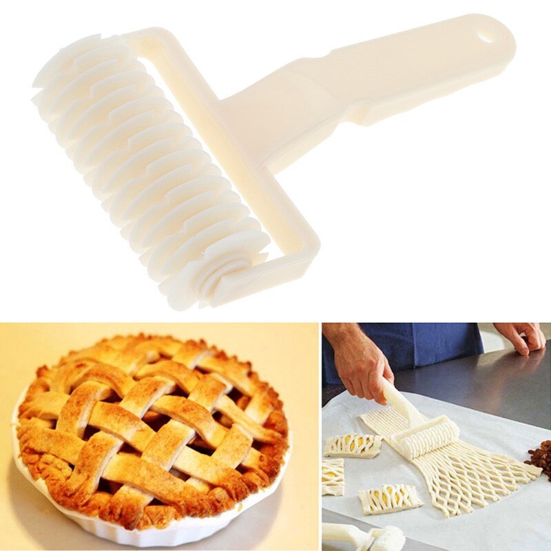 Plastic Baking Knife Tool Plastic Baking Tool Cookie Pie Pizza Pastry Lattice Roller Cutter Craft