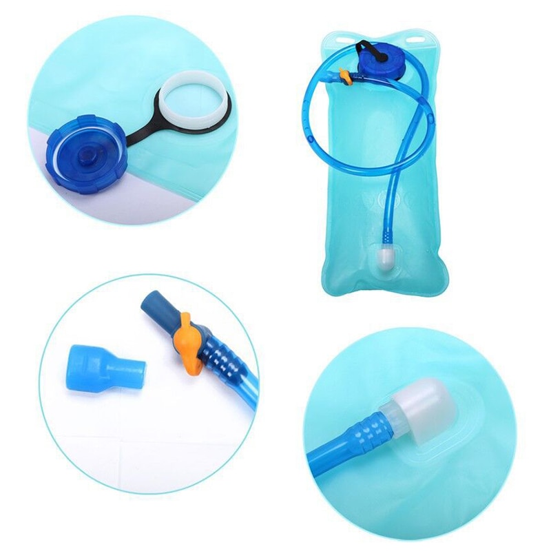 Bolsa de água de acampamento de grande capacidade, à prova de vazamento, resistência a alta temperatura, durável, esportes ao ar livre, bicicleta, camping, viagem