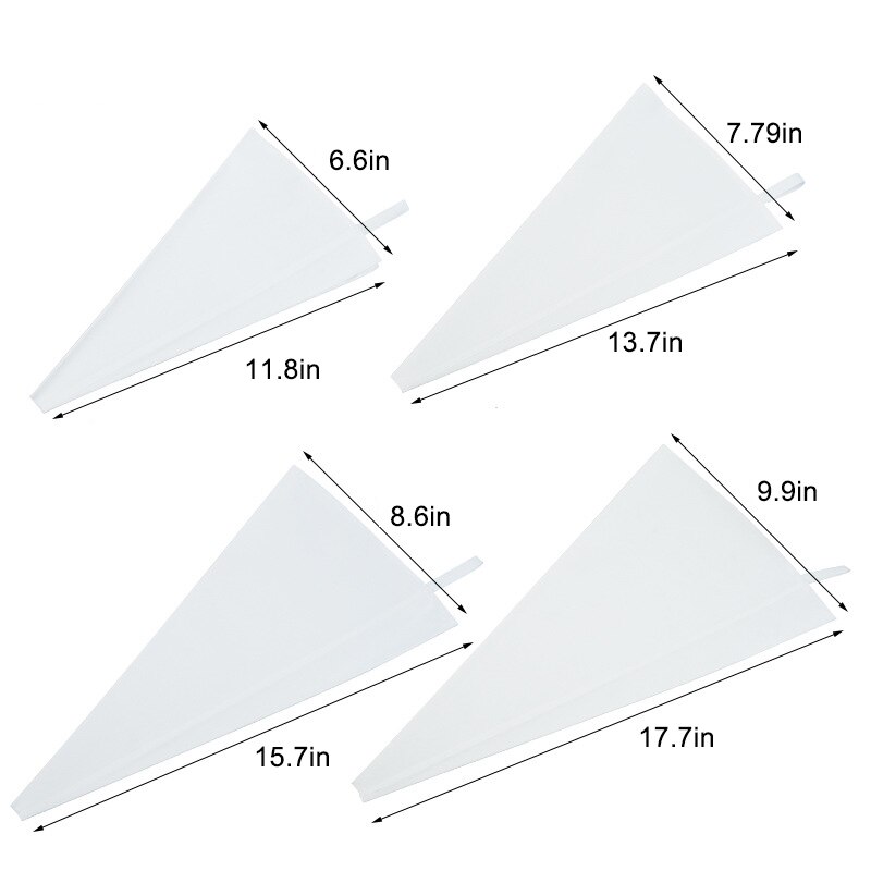 Cake Pastry Bag Cotton Cloth Piping Bag Cake Decorating Bag Cookie Piping Bag Baking Tools Kitchen Accessories