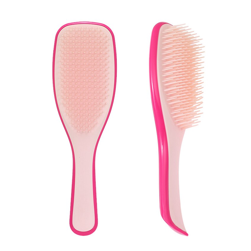 1Pc de mango largo peine Anti-estática peine cepillo de pelo seco mojado masaje peines para peluquería Estilo pelo herramientas