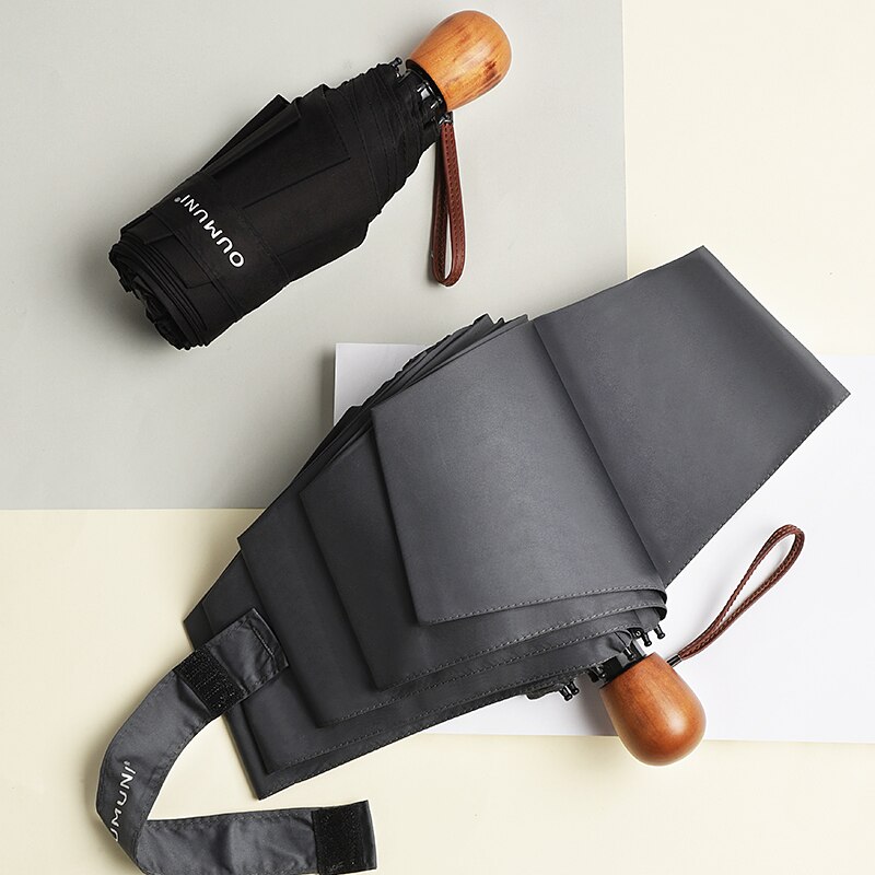 5 Vouw Ultralight Academy Parasol Reizen Kleine Leuke Clear Parasol Mini Paraplu Regen Vrouwen Paraguas Ambrella BW50YS