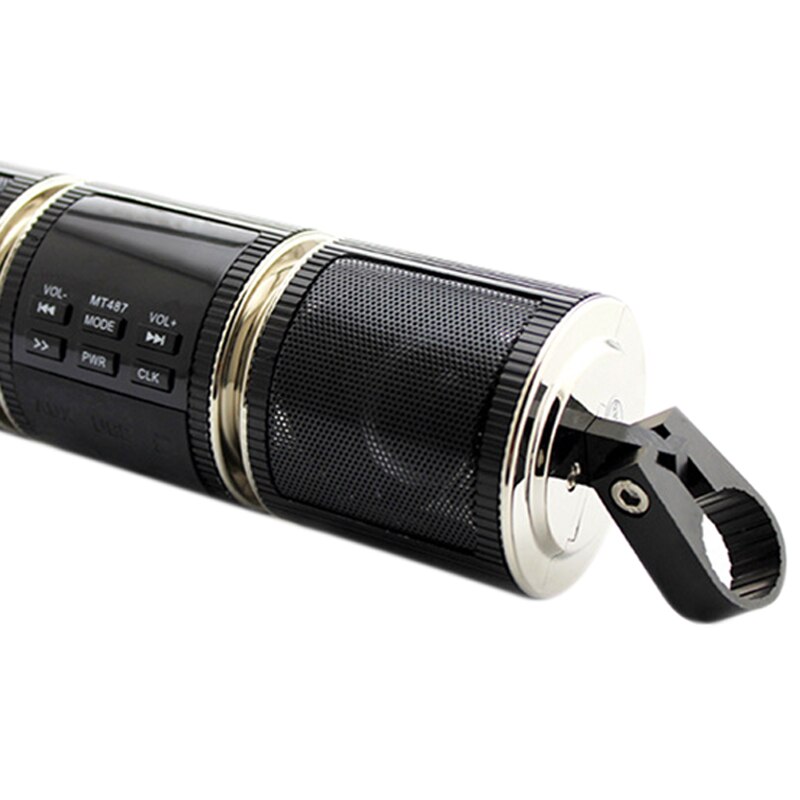 Bluetooth Motorrad Lenker Audio- Verstärker Stereo Lautsprecher System Mp3 Usb 12V