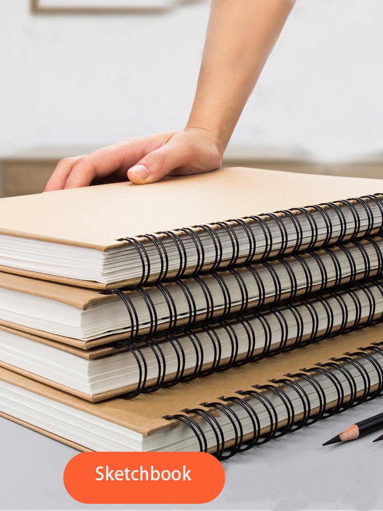 8k / 16k skissbok för studenter / blank bild ritning konst konst bildbok bildbok