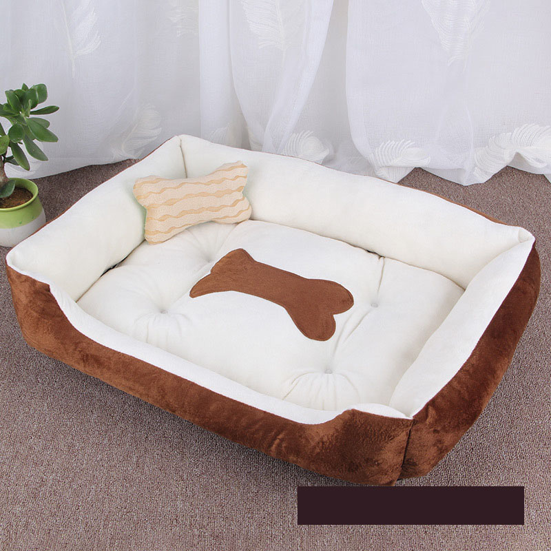 Whpc Huisdier Bed Warm Pet Producten Voor Kleine Medium Grote Hond Zachte Huisdier Slaapbank Voor Honden Huis Voor Kat puppy Katoen Dikke Kennel Mat