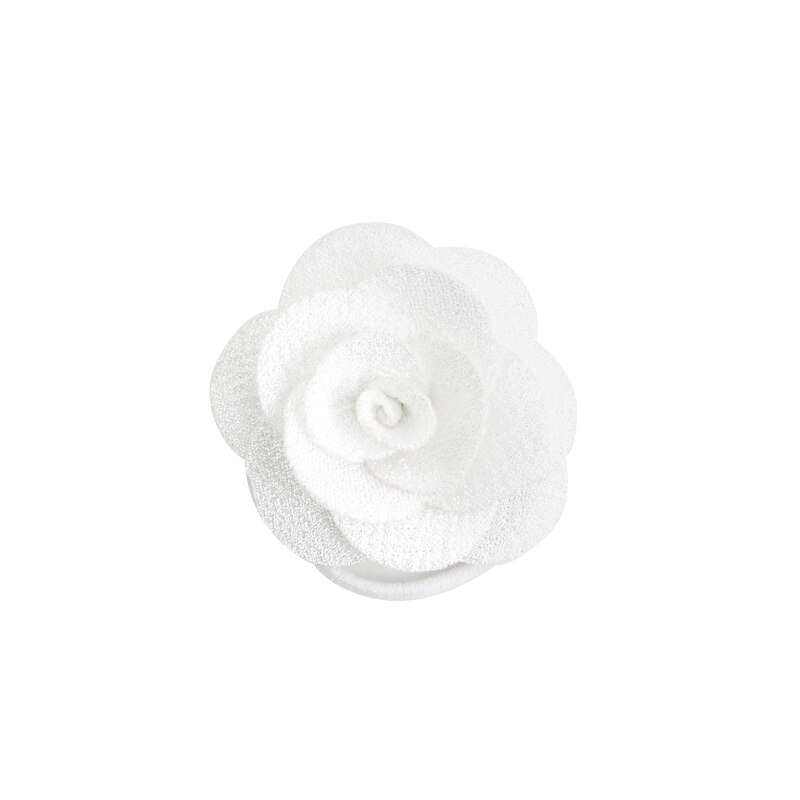 Women Big Rose Flower Elastic Hair Ring Girls Hair Bands Elastic Hair Rubber Bands Hair Accessories For Baby Girl Bebe: 04