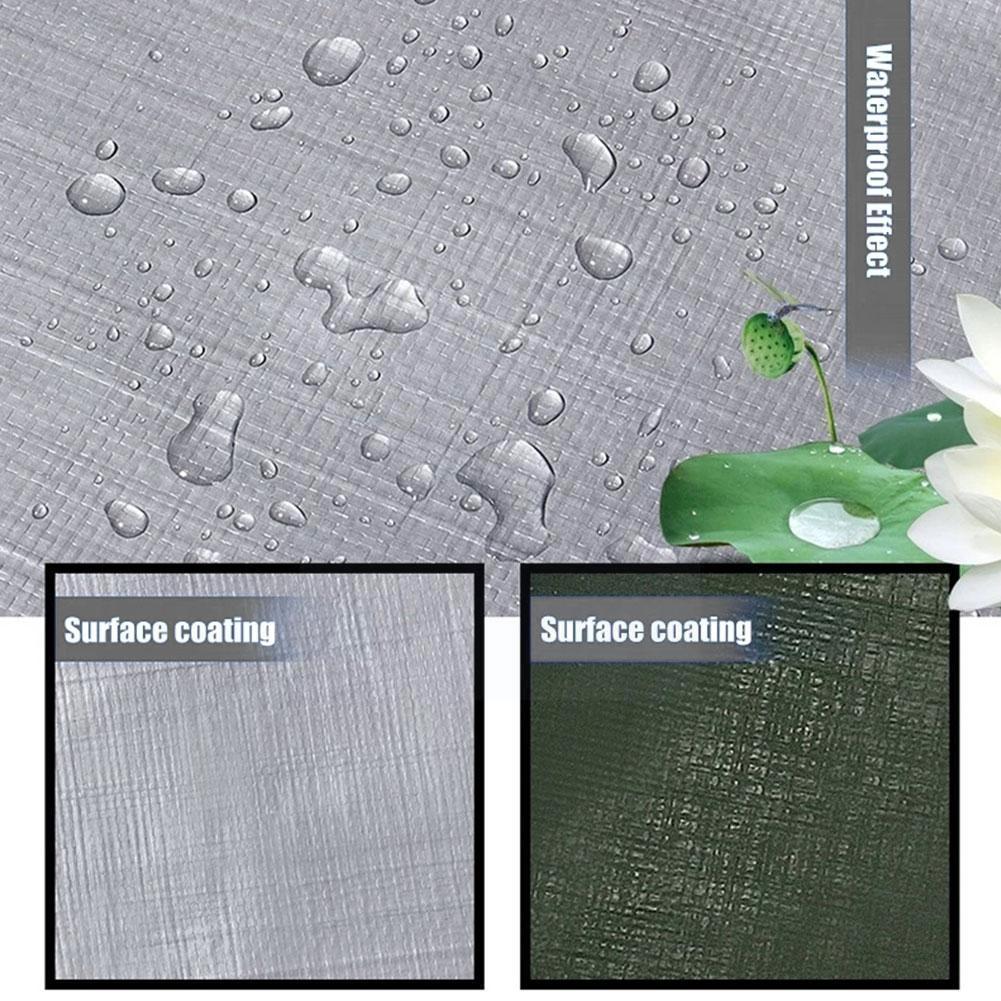 Thickened Rainproof Pe Waterproof Cloth Canopy Cloth Cloth Shade Outdoor Outdoor Tarpaulin Plastic Tarpaulin I6s7