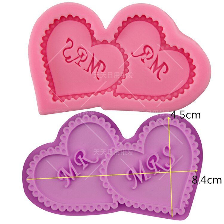 DIY Happy Birthday Silicone Mold Fondant Cake Decorating Tools Sugar Paste Candy Chocolate Molds: Mold-3073