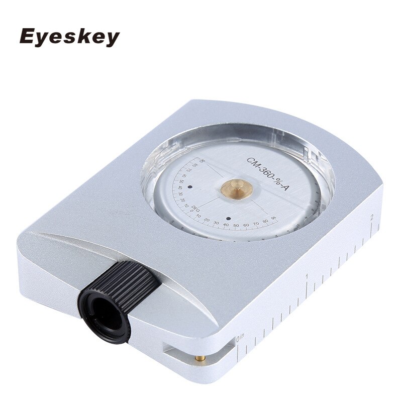 Eyeskey Aluminum Sighting Altimeter Clinometer Slope/Height Measurement Silver: Default Title