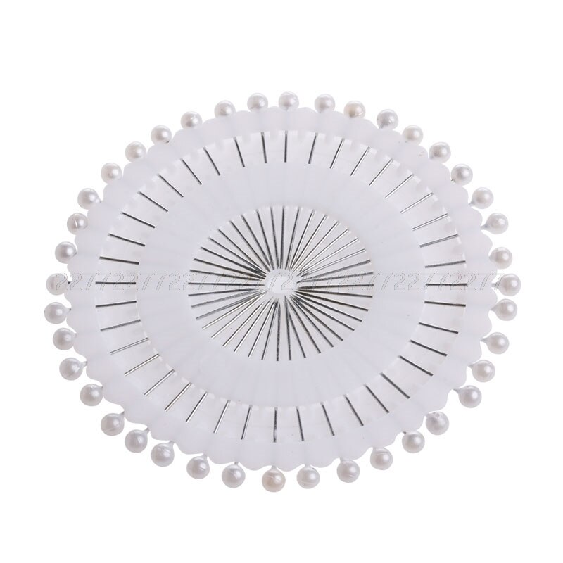 200 Uds., alfileres de costura de cabeza redonda para boda, Perla de imitación, decoración artesanal, JUL23, triangulación de envíos