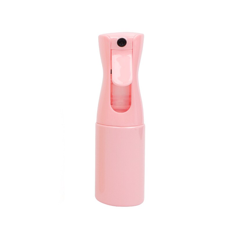 Bouteille de pulvérisation à haute pression pour les cheveux, arrosage continu, automatique, pour les coiffeurs, 300ml: Pink