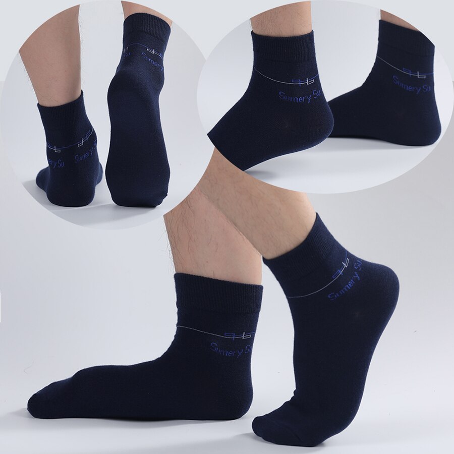 lässig Socken Lange Männer OutdoorTravel Kleid Geschäft Atmungsaktiv Täglich Tragen Baumwolle Socken 5 Farben Männlichen 1 Paare