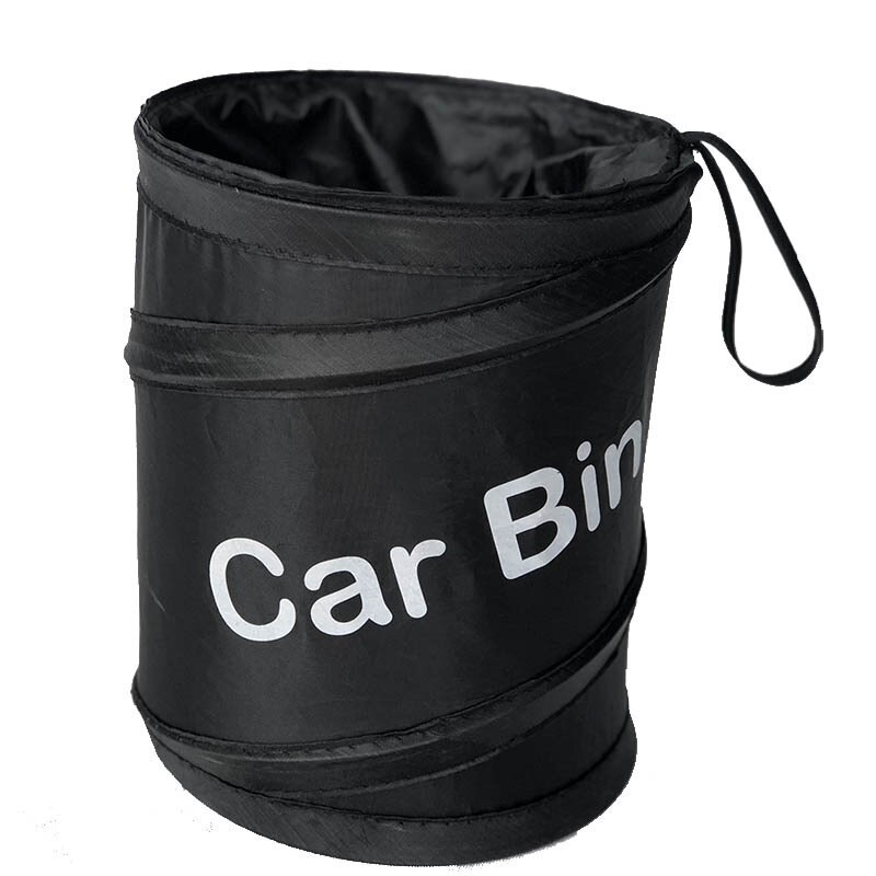 Cubo de basura plegable para coche, bote de basura con forma de coche, portátil, antifugas, para viaje, producto