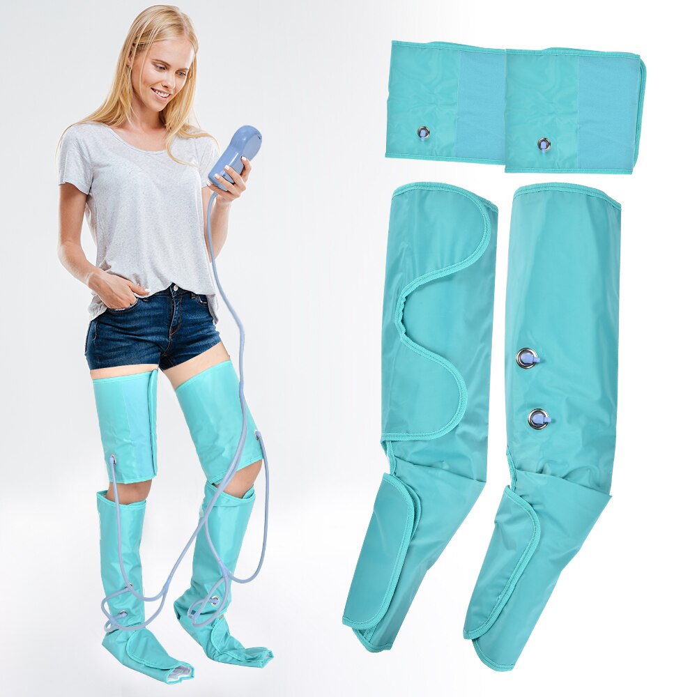 Electric Air Compression Leg Massager Leg Wraps For Foot Ankles Calf Home Massage Machine Promote Blood Circulation Relieve Pain