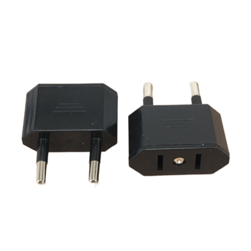 1 st eu-reseadapter amerikansk kina usa till eu euro europeisk typ c-kontakt elektrisk adapter ac-eluttag