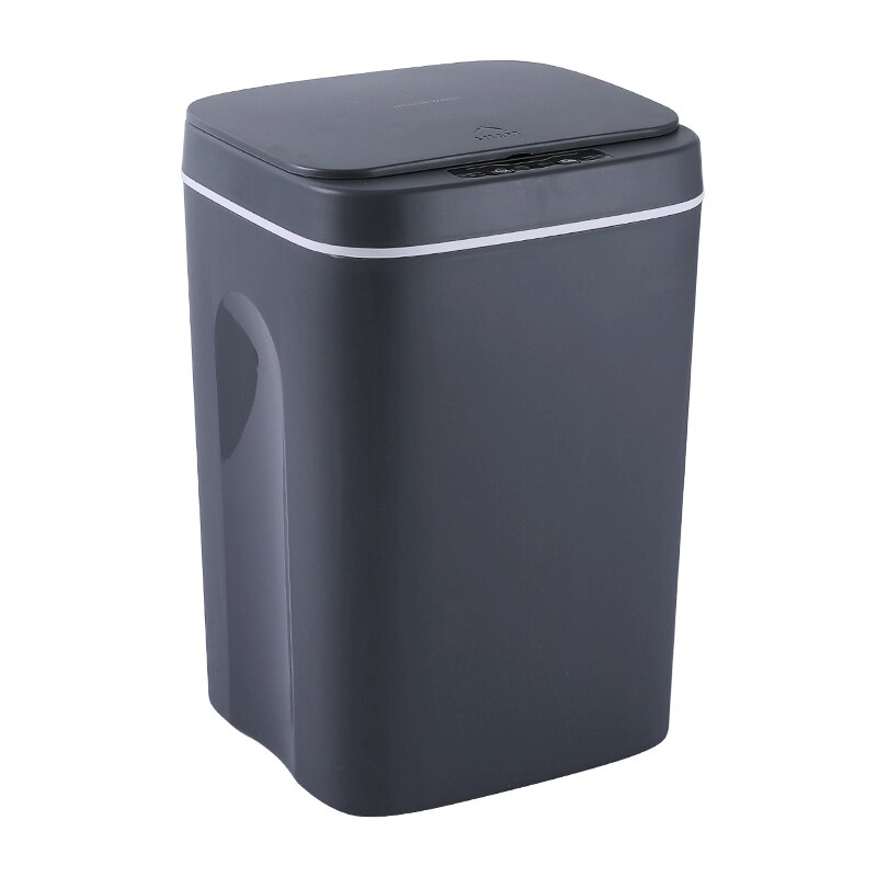 Cubo de basura inteligente para el hogar, papelera eléctrica automática con Sensor infrarrojo, color blanco, 12/14/16L