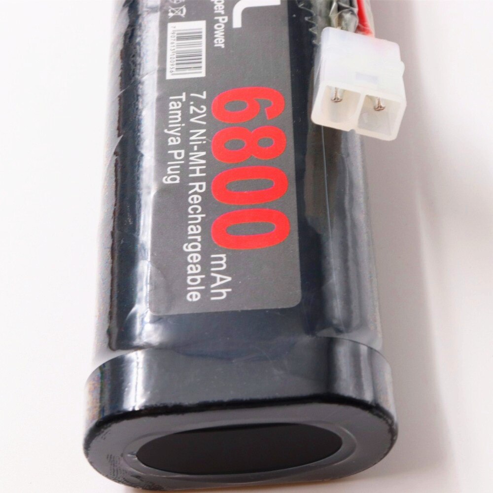 7.2V Battery 6800mah NiMH Batteries Pack For RC Car Truck Buggy Boat Tank Ni-Mh Baterias gray supper power