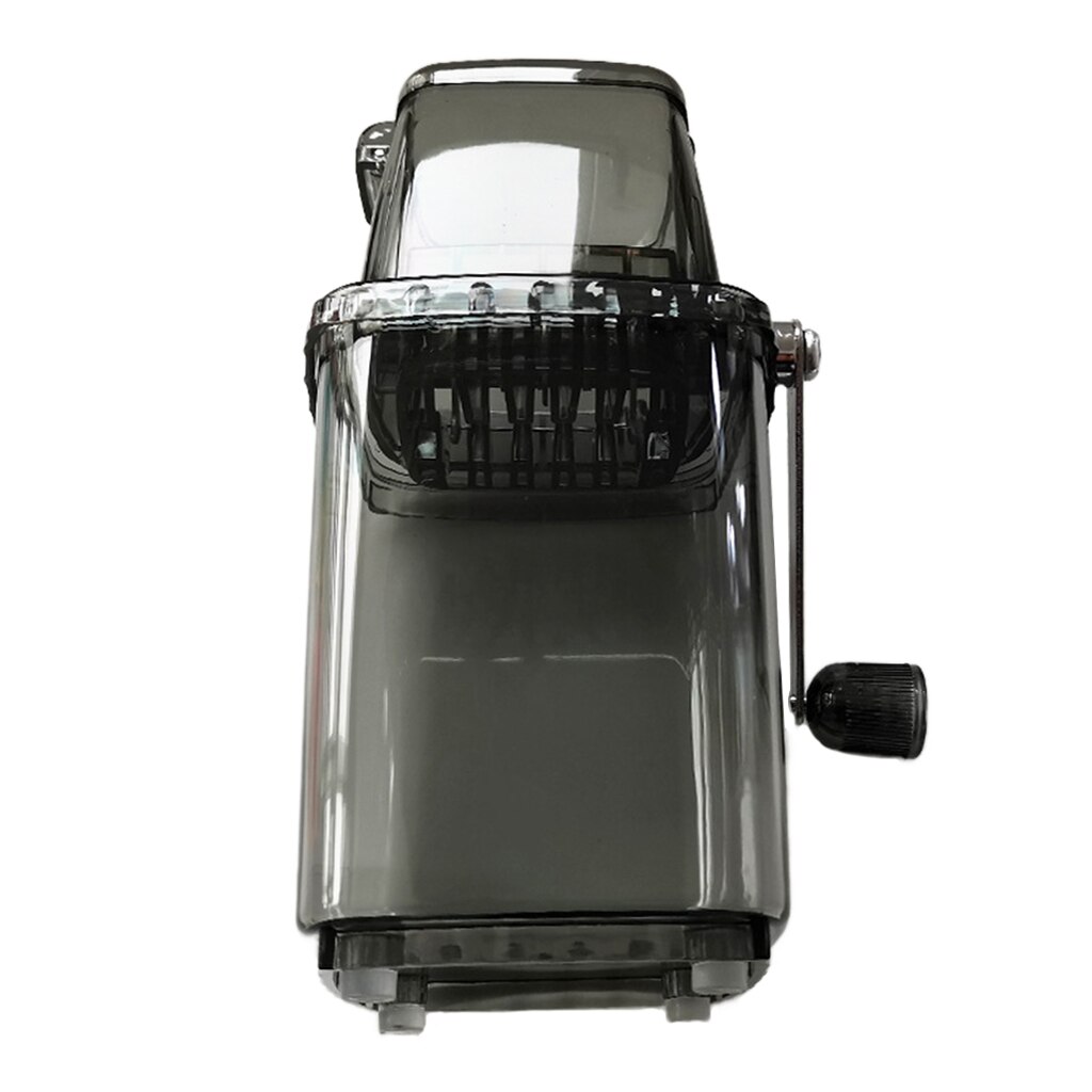 Manual Ice Crusher Shaver Mini Home Ice Breaker BPA Free for Home Party: gray