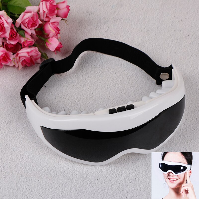 1pc Eye Care Massager Protect Eyes Relaxation Mask Migraine DC Electric Forehead Eye Massager Device Release Alleviate Fatigue