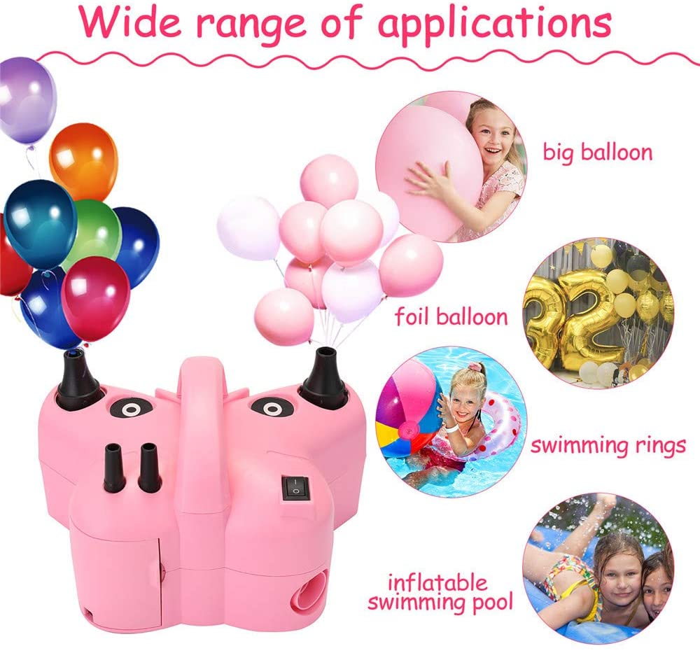 110v-220v HF-698PLUS butterfly Electric Balloon Pump Air Blower Party Balloons Decoration Portable Balloon Machine