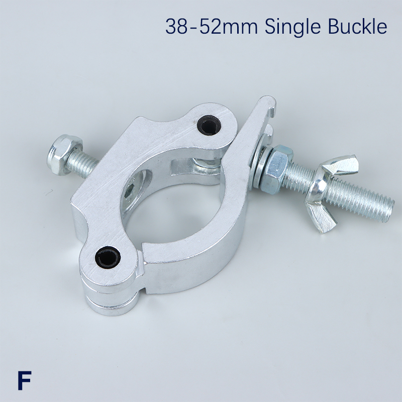 Luci da palcoscenico in lega di alluminio morsetto per tralicci morsetti per luci DJ ganci per morsetti macchiare a testa mobile par portato