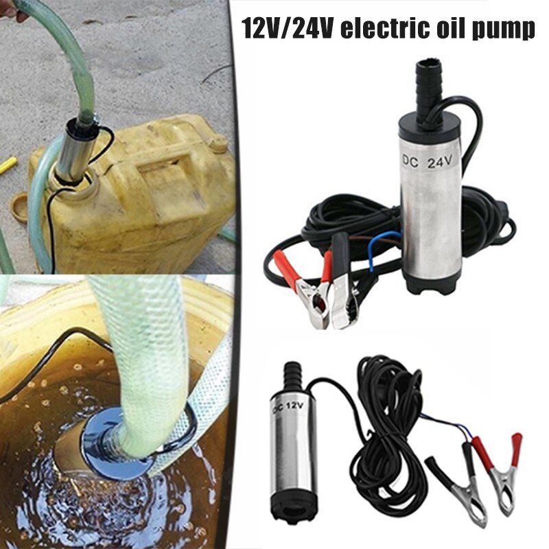 12V/24V Electric Fuel Transfer Pumps Electric Water Pump For Cars Motorcycles Durable Pump For Water Bomba De Agua