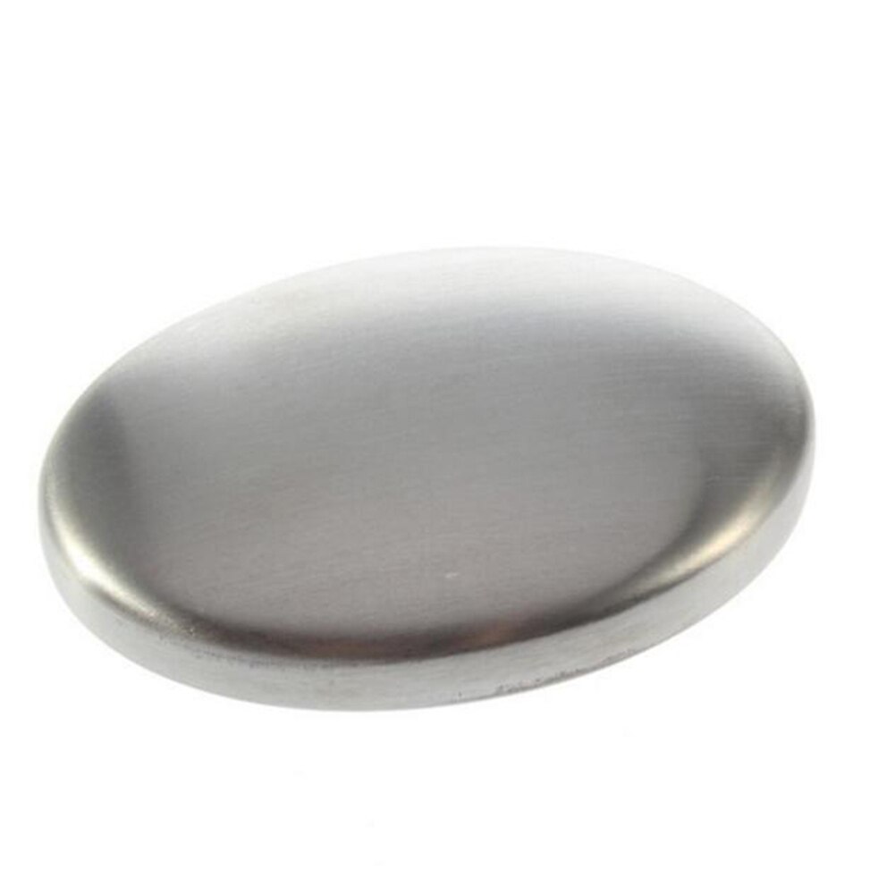 Stainless Steel Garlic Fish Odor Smell Eliminating Removal Deodorant Bar Soap