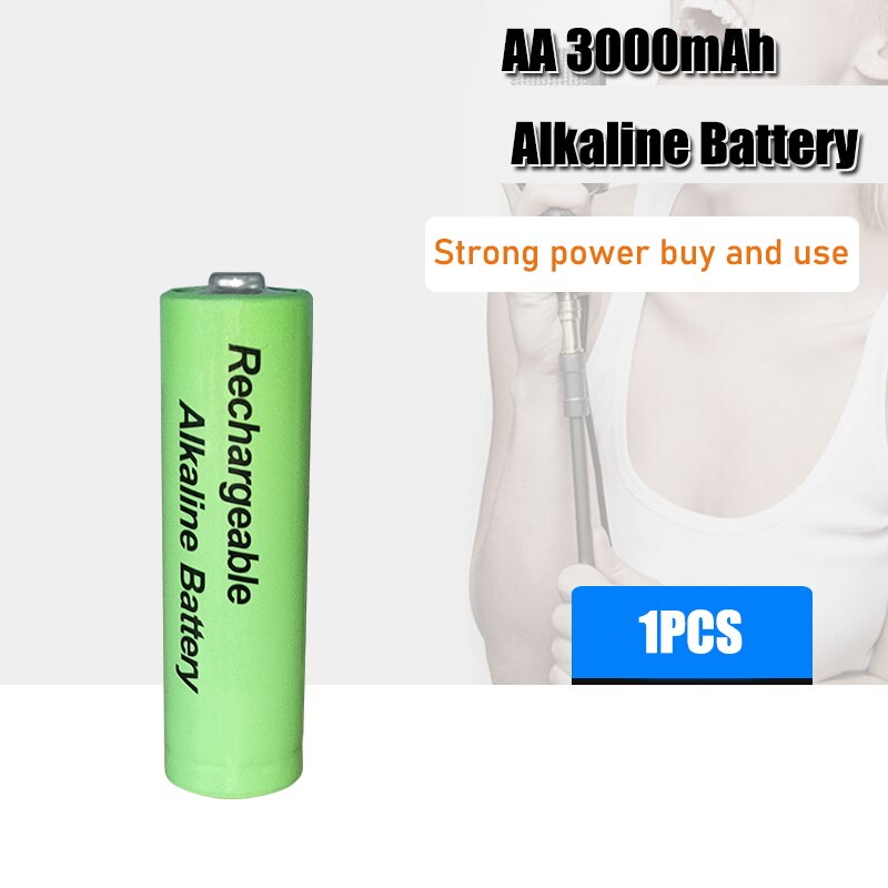 1-4 Stuks Aa Oplaadbare Batterij 3000Mah 1.5V Alkaline Oplaadbare Batery Voor Led Licht speelgoed Mp3: 1PCS