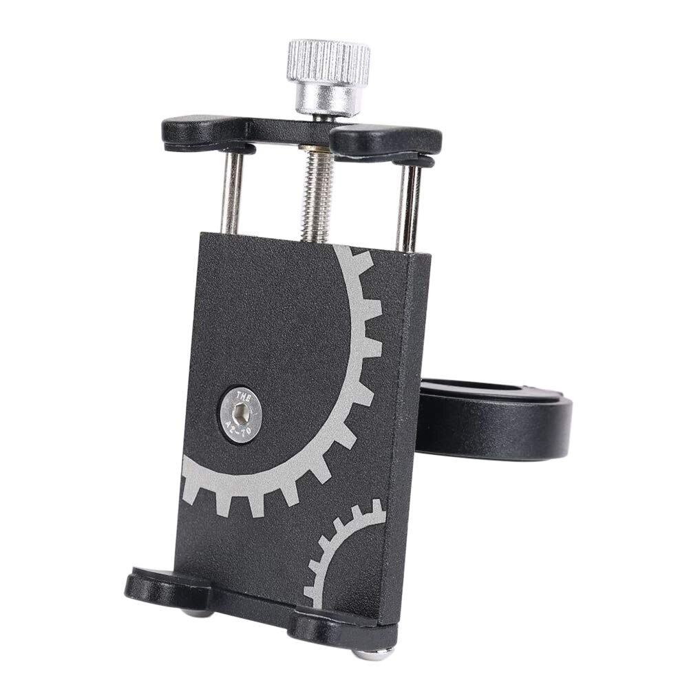 Metal cykel mobiltelefon holder universal mtb cykel motorcykel styr beslag gps clip mount til iphone 12 11 pro max xiaomi