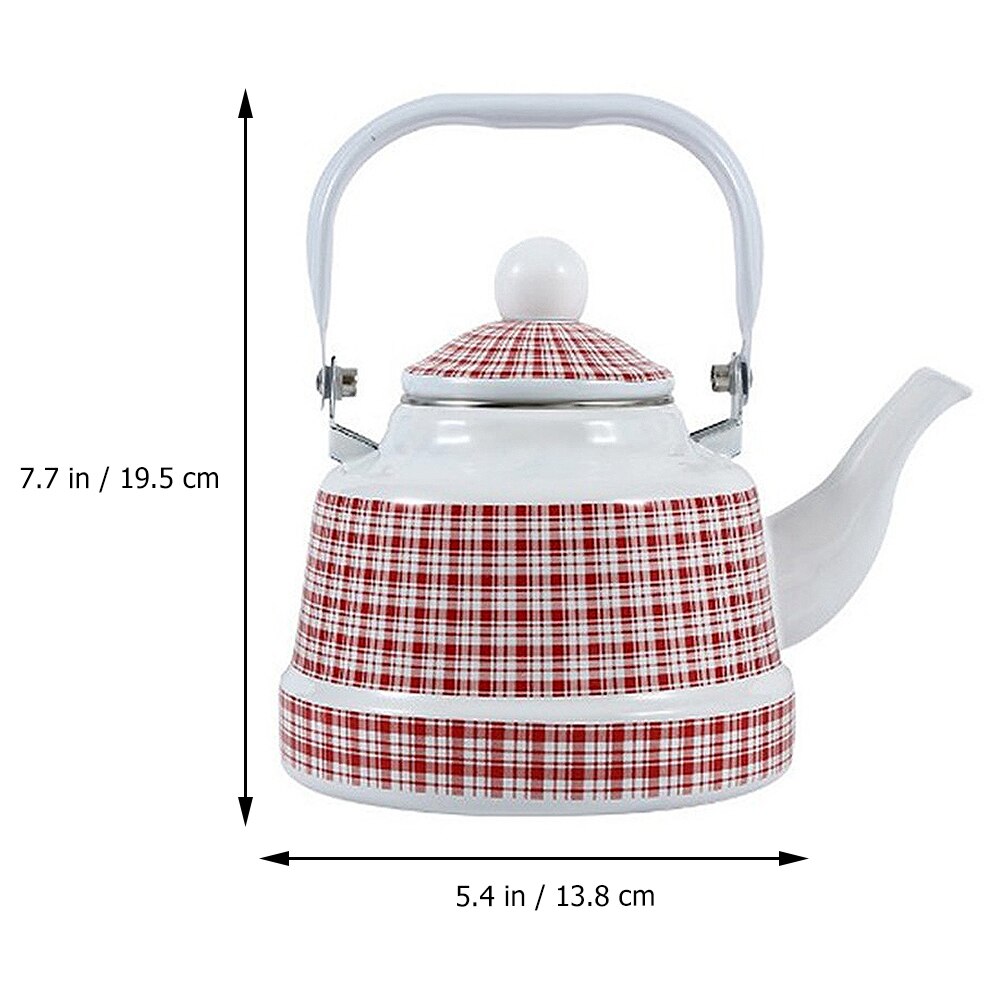 Emaille Thee Pot Praktische Waterkoker Verdikte Waterketel Water Kokend Ketel