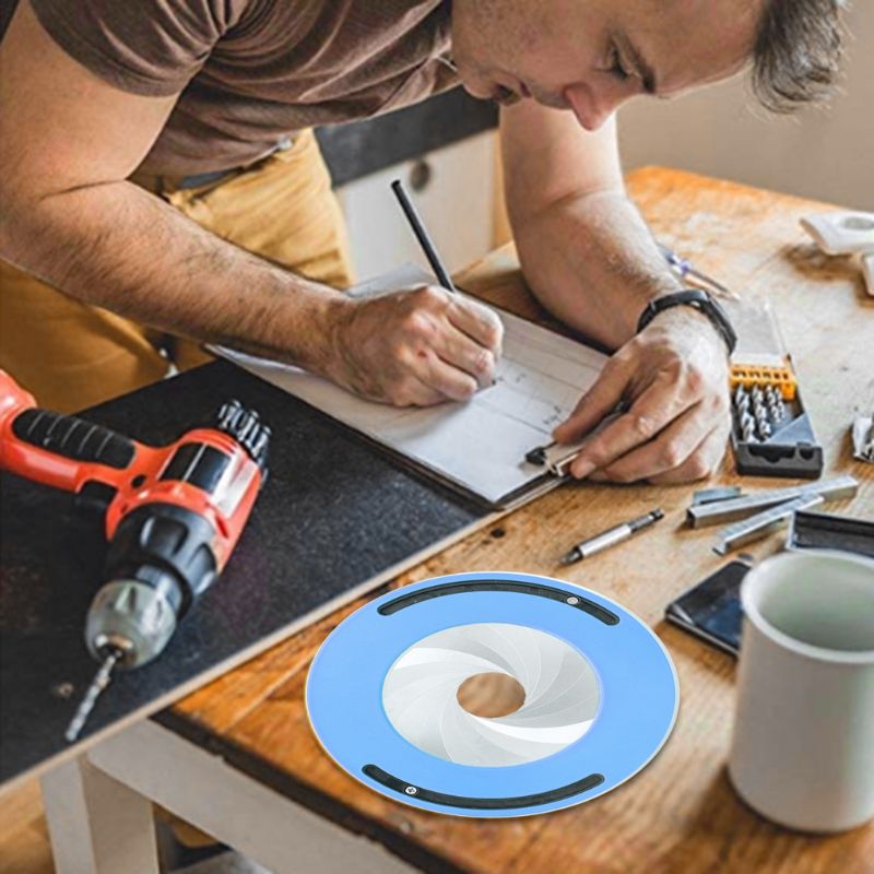 Flexible Circle Drawing Tool Adjustable Measuring Drawing Ruler For Woodworking Drafting Scribe Carpenter Tool