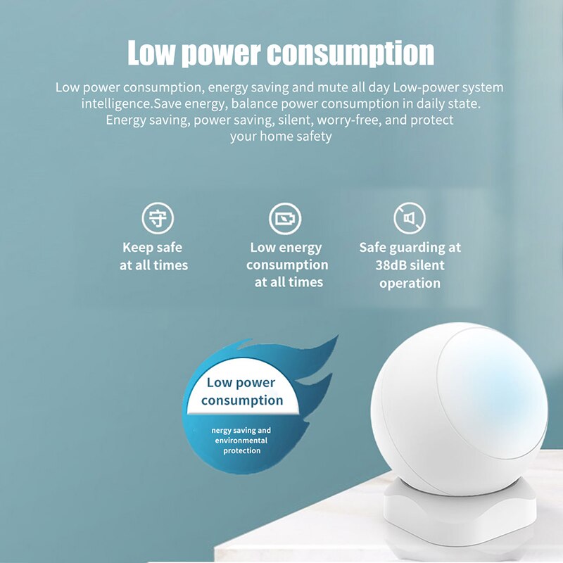 Anti-Theft Human Body Sensor Infrared Sensor Motion Detection Tuya Intelligent Motion Sensor Anti-Theft Smart Human Body Sensors