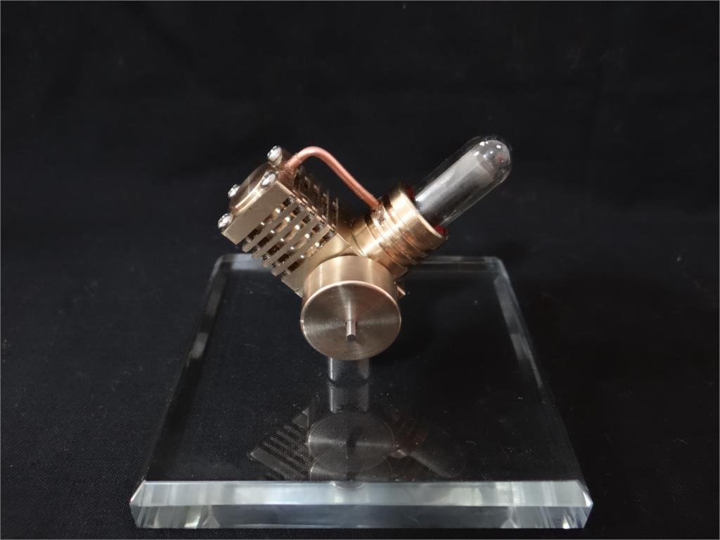 mini Stirling engine external combustion engine handmade micro-generator steam engine