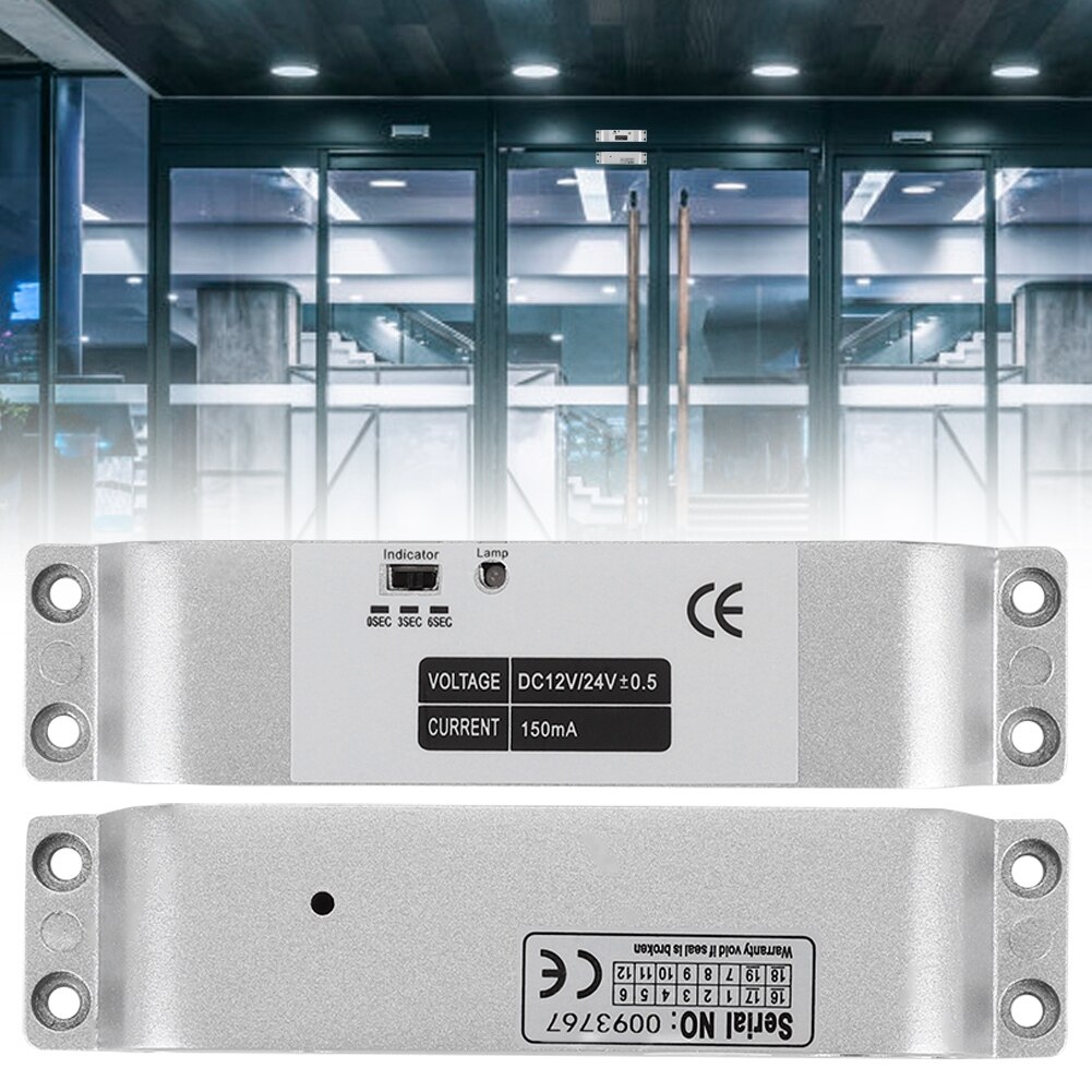 locks DC12V 1000KG Electric Door Lock Magnetic Induction Gate Entry Access Control smart door lock