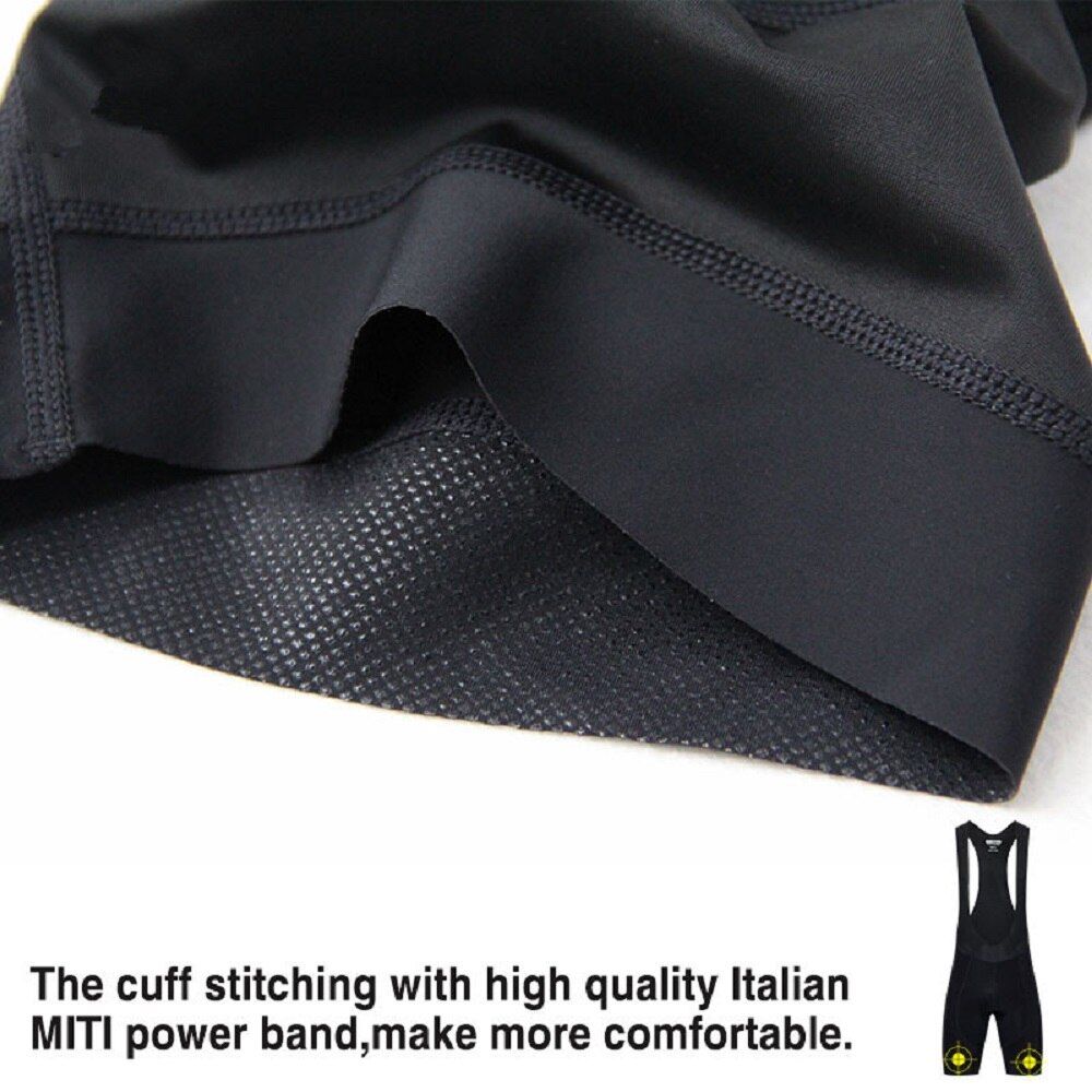 Degli uomini di Ciclismo pettorina corti montagna bicicletta Calzamaglie Traspirante gel Imbottito Triathlon corti pro Licra Bicicletta Pantaloni Culotte Ciclismo